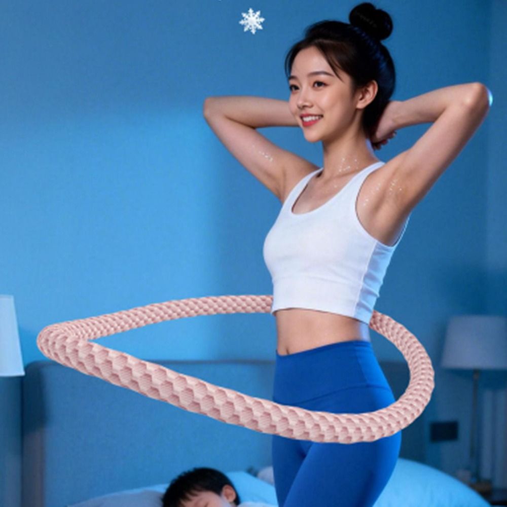 Yoga Fitness Youtube - New Foldable Spring Tube Yoga Circle