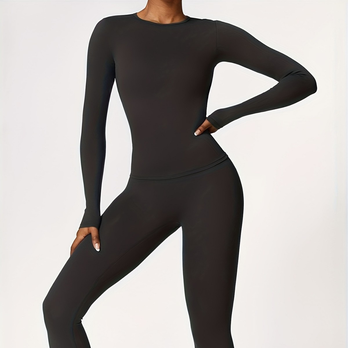 Tight-fitting yoga suit slim l - Yoga Fitness Usa recension och pris