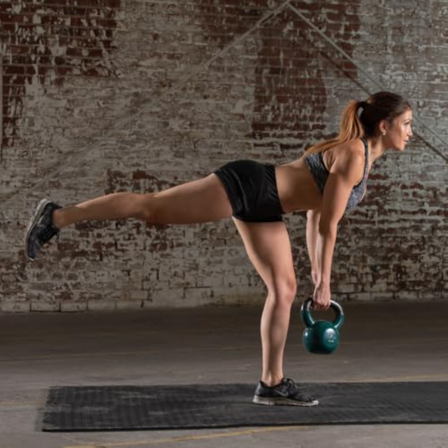 Vinyl Coated Cast Iron Kettleb - Kettlebell recension och pris