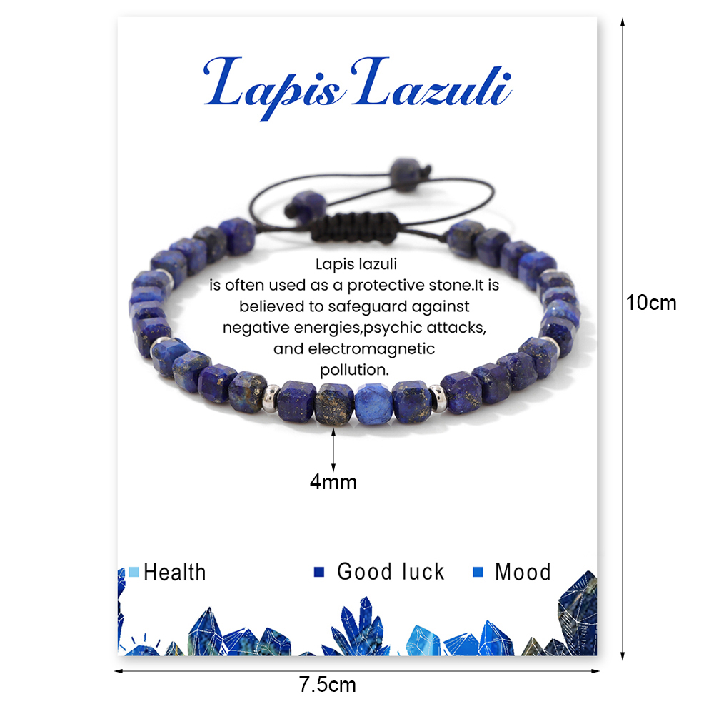 Natural Stone Obsidian Bracele - Yoga Fitness Tracker recension och pris