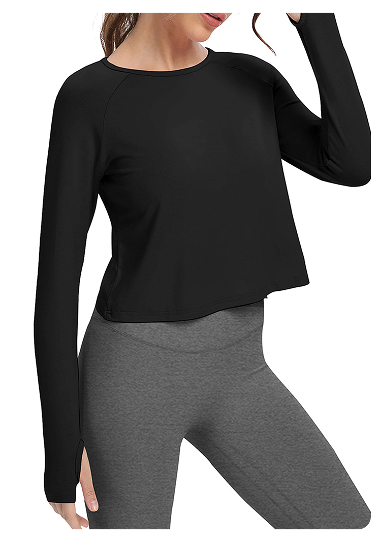 Women's Long Sleeve Yoga vest  - Yoga & Fitness With Faye The Well Being Studio Abbots Langley recension och pris