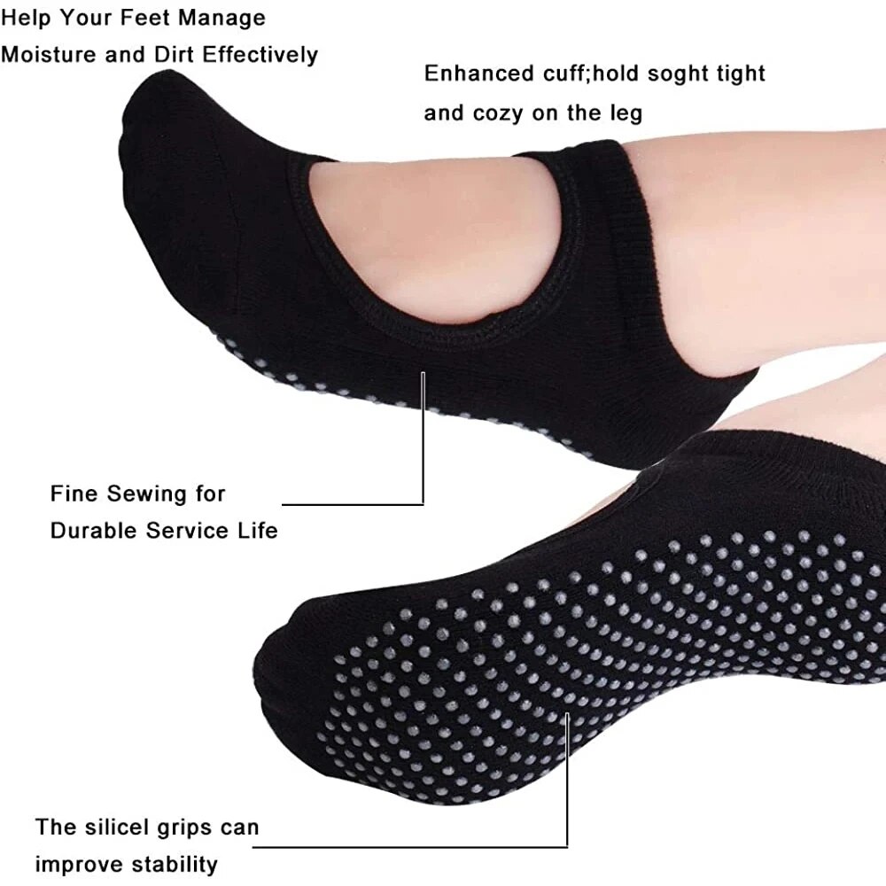 High Quality Women Yoga Socks  - Yoga Fitness Pilates recension och pris