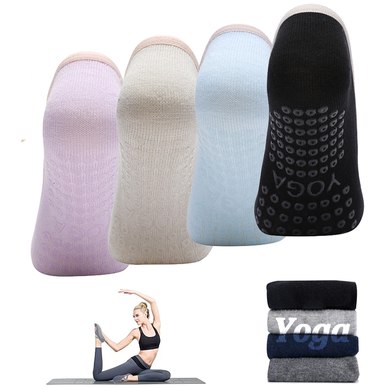 Ladies Non-Slip Pilates Socks  - Yoga Fitness Pilates recension och pris