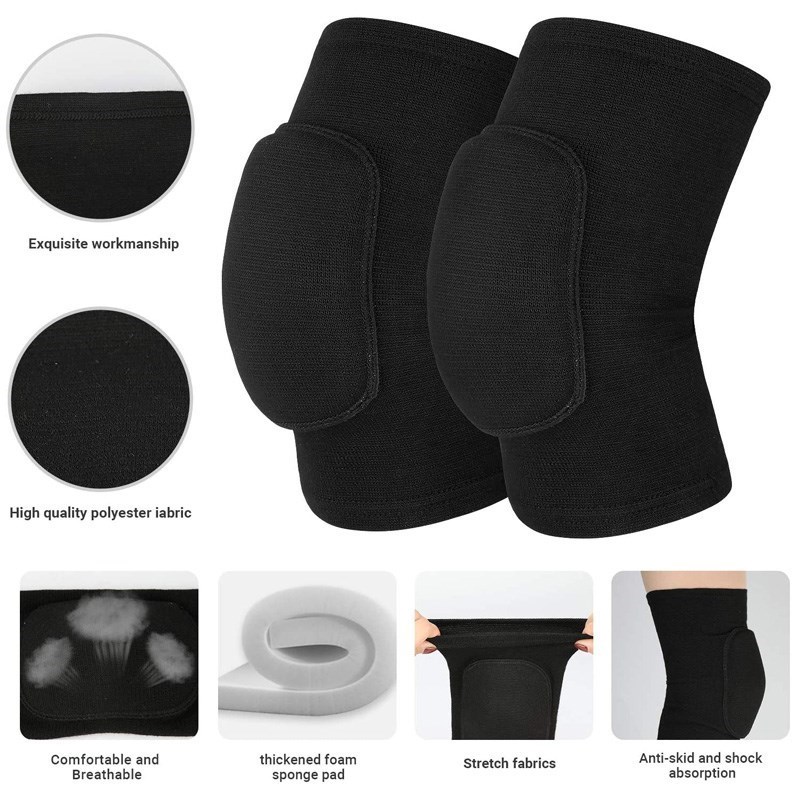 WOSWEIR-Dancing Knee Pads for  - Yoga Fitness Gear recension och pris