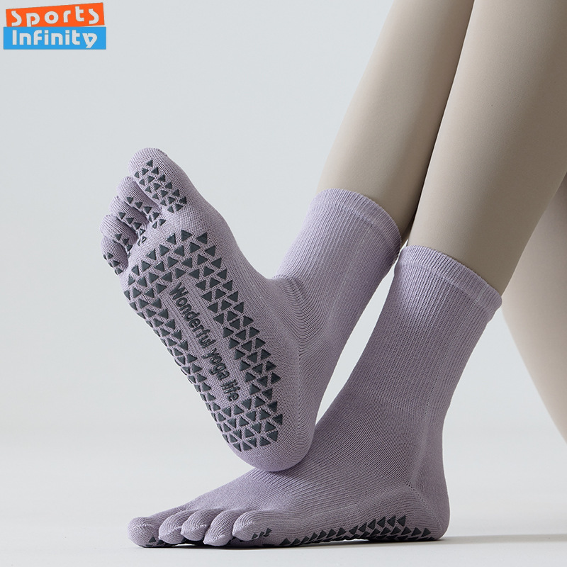Fashion Five Finger Split Toe  - Yoga Fitness Youtube recension och pris