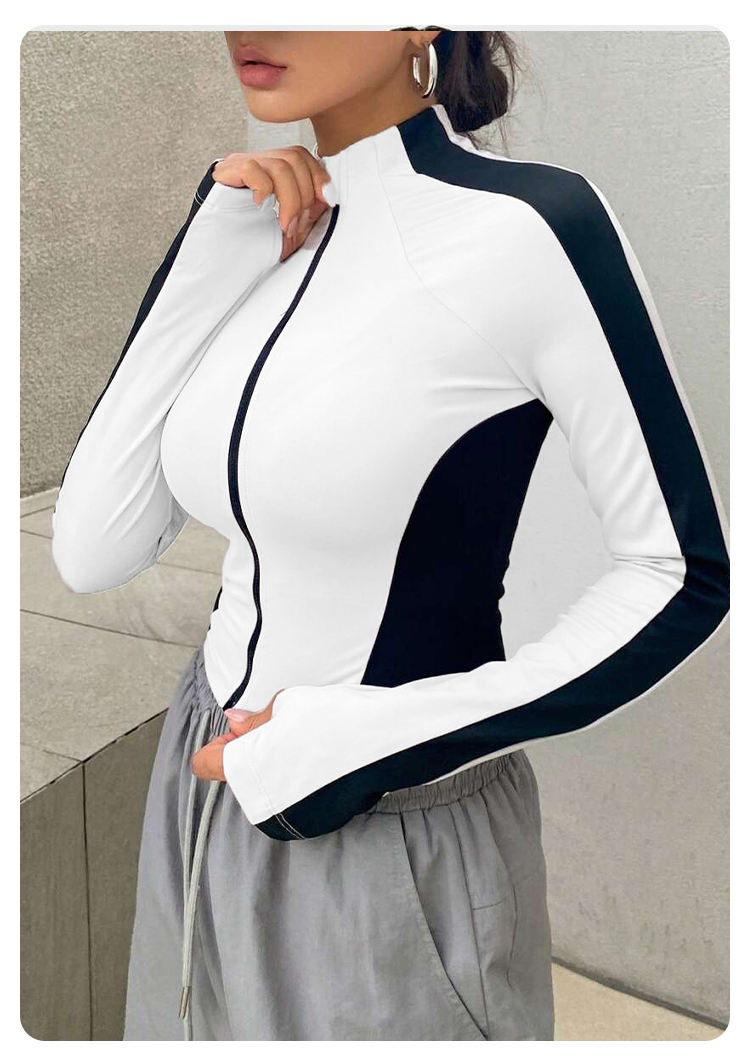 Yoga Clothes Stand Up Collar J - Yoga Fitness Usa recension och pris