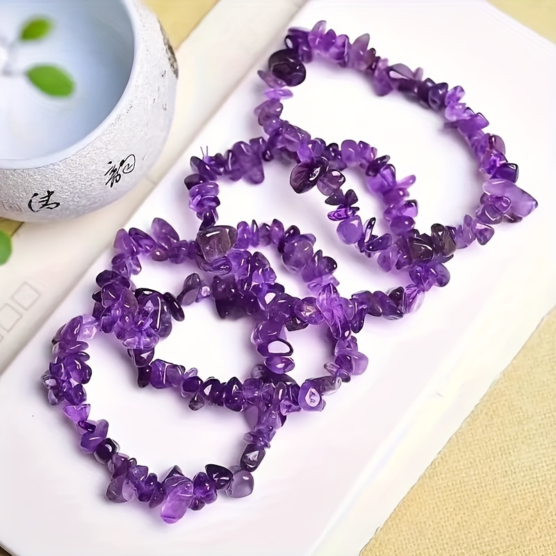 Natural Stone Amethyst Irregua - Yoga Fitness Tracker recension och pris