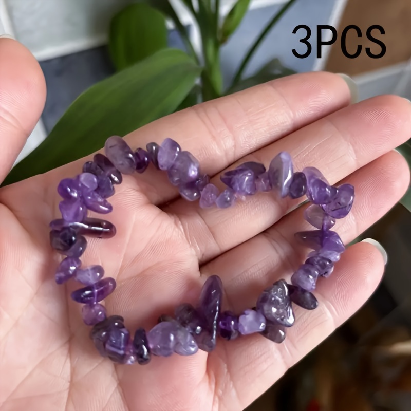 Natural Stone Amethyst Irregua - Yoga Fitness Tracker recension och pris