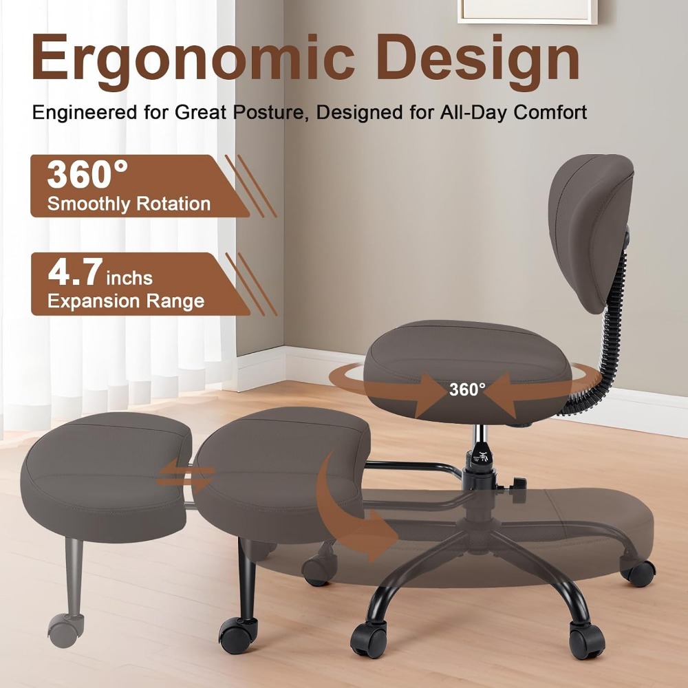 Ergonomic Swivel Chair for Med - Yoga & Fitness With Faye The Well Being Studio Abbots Langley recension och pris