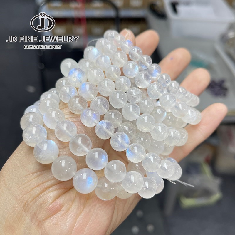 JD Natural Blue Moonstone Roun - Yoga Fitness Tracker recension och pris