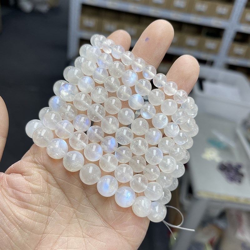 JD Natural Blue Moonstone Roun - Yoga Fitness Tracker recension och pris