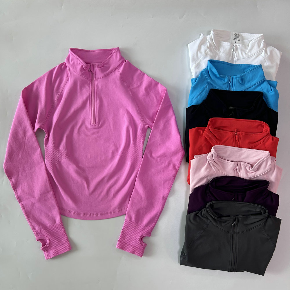 No Logo Yoga Jacket With Half  - Yoga Fitness Usa recension och pris