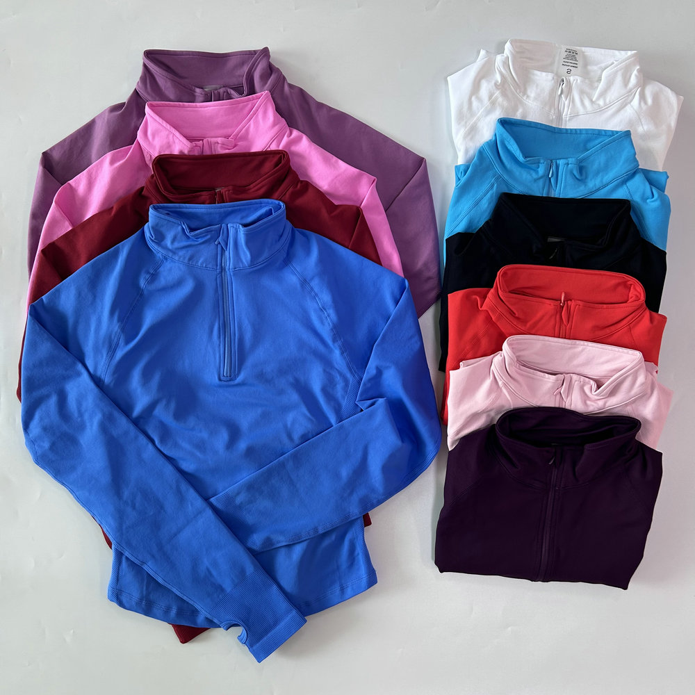 No Logo Yoga Jacket With Half  - Yoga Fitness Usa recension och pris