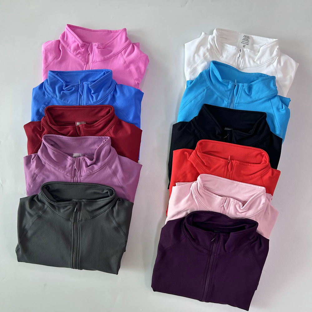 No Logo Yoga Jacket With Half  - Yoga Fitness Usa recension och pris