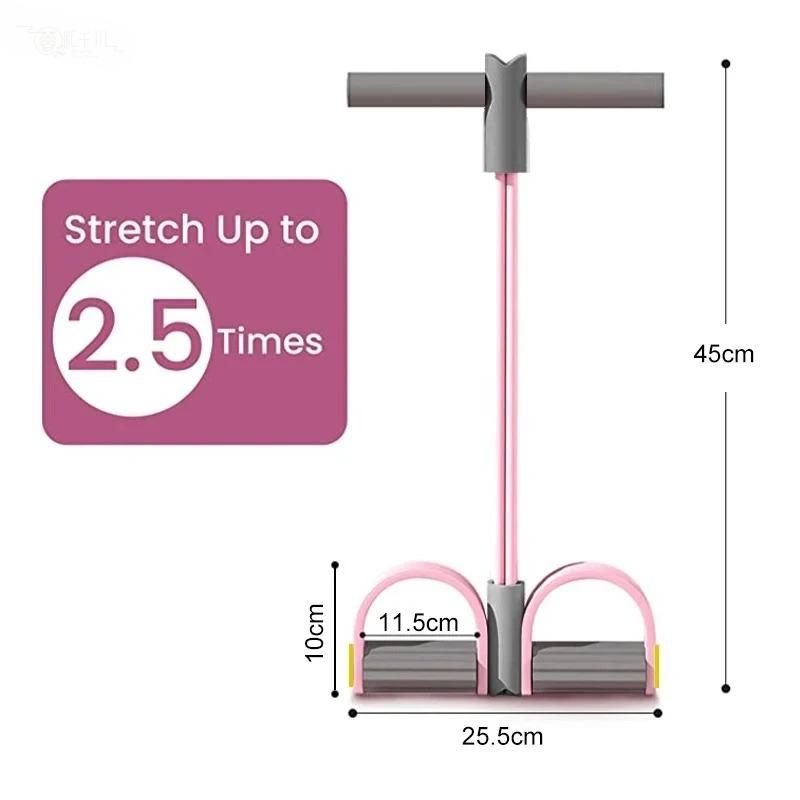 4-Tube Elastic Pull Rope Yoga  - Yoga Fitness Gear recension och pris